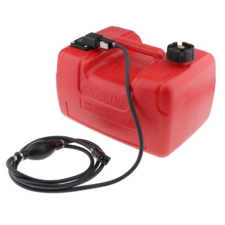 LazaraSuper 12L Portable Fuel Tank 3.2 Gallon For Yamaha Outboard Fuel
