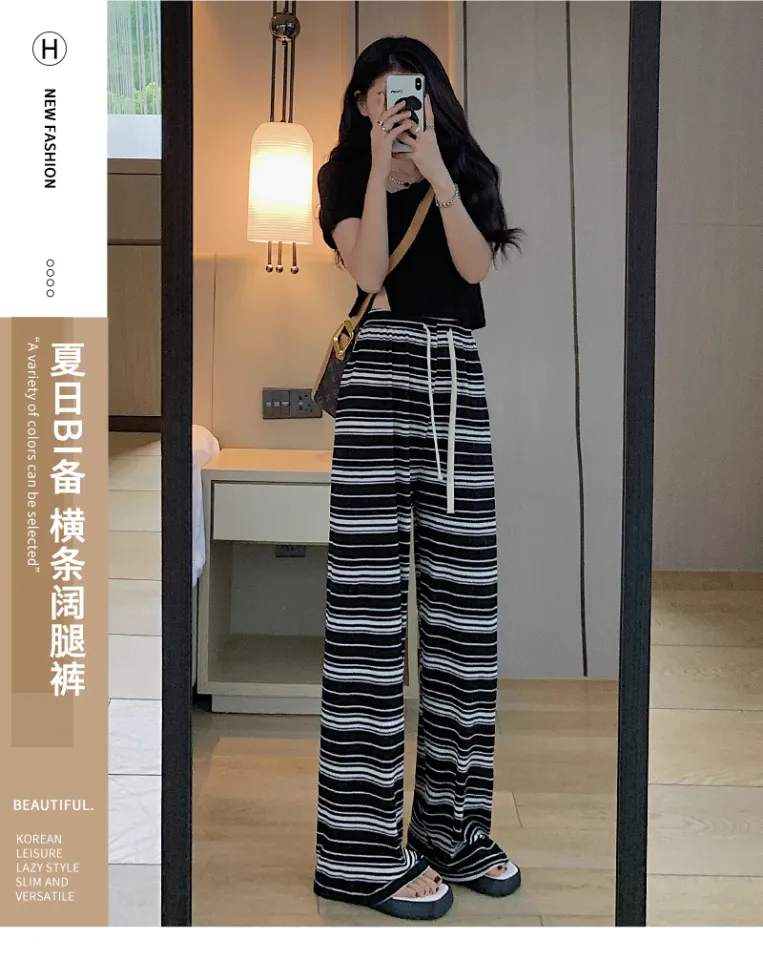Planca Pant - Black/White Stripe – Mirror Mirror Boutique