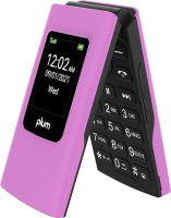 Plum Flipper 4G Volte Unlocked Flip Phone 2022 Model ATT Tmobile Speed Talk - Pink