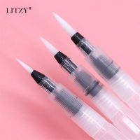 3Pcs /Set Water Color Round Size Soft Middle Brush Pen Set for Kids Manga Watercolor Drawing School Supplies Art Markers