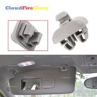 Cloudfireglory For Audi TT A6 C5 2000 2005 Front Sun Visor Sunvisor Clip Hanger Hook Retain Holder Grey Gray 4B0857562 4B0857563