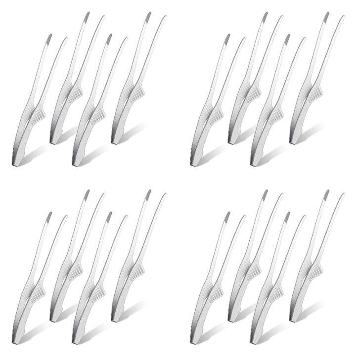 16X Korean and Japanese BBQ Tongs SelfStanding Grill Tongs NonSlip