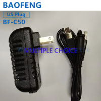 วิทยุสื่อสาร Baofeng C50 2PCS Walkie Talkie วิทยุสมัครเล่นแบบพกพาสื่อสาร 400-480MHz Two-Way Radios อุปกรณ์ครบชุด พร้อมแบตเตอรี่【T- 615 PLUS】 วิทยุสื่อสาร UHF UHF Dual PTT Walkie Mobile