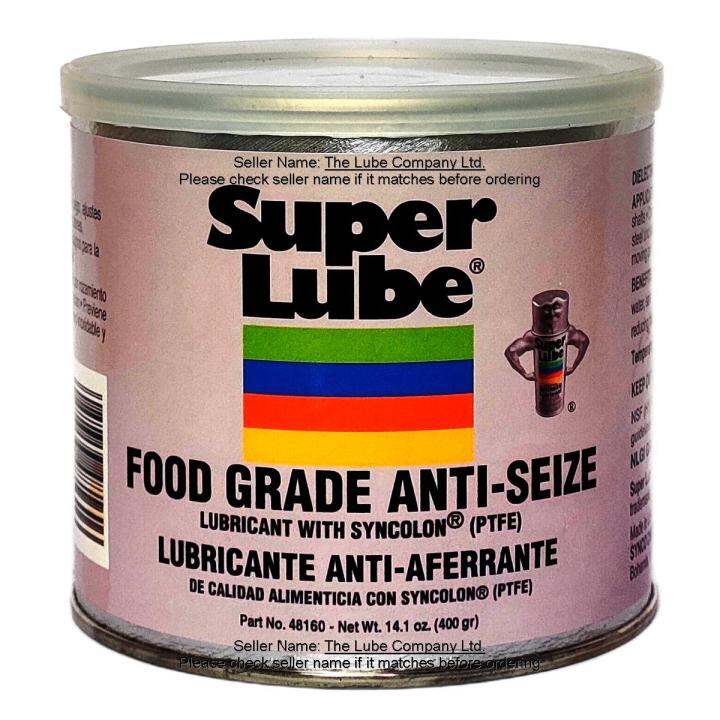 Super Lube FOOD GRADE ANTISEIZE WITH SYNCOLON® (PTFE) 400g 48160 Anti