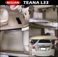 พรมปูพื้นรถยนต์6D NISSAN TEANA L33 ปี 2013-19 เข้ารูป เต็มคัน