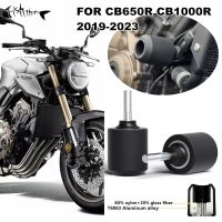 ที่ได้☬แผ่นป้องกันการตกสำหรับรถจักรยานยนต์ฮอนด้า CB650R CB1000R CB650 R 2019 2020 2021 2022 2023แผ่นรองเครื่องยนต์กันล้มเครื่องป้องกันการกระแทก