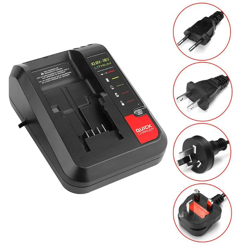 Replacement Battery Charger Charging Station Adapter For Black Decker For  Porter-cable For Stanley 10.8v-18v Li-ion Battery Lb20 Lbxr20 Pcc692l