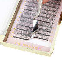 1Pc Fashion Glitter Eyelash Extensions 12 Strips Individual Eyelash Extension False Eyelashes Glitter Mix Colors For Makeup