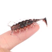 【hot】❆ 10pcs Silicone Soft Lures Piece Artificial Tackle Bait 3.5cm Goods Fishing Sea Rockfishing Swimbait Wobblers