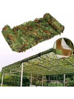 Woodland Camo Netting Camouflage Net Privacy Protection Camouflage Mesh สำหรับแคมป์ปิ้ง Forest Landscape