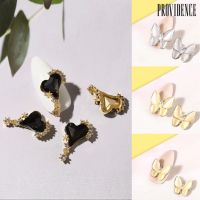 Providence 2pcs Women Glitter Rhinestone Butterfly Nail Art DIY Decorations Beauty Tool 5211059✲