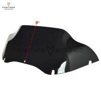 Smoke 9 quot; Motorcycle Tint Windshield Windscreen Case for Harley Touring Road Glide FLTR 1998-2013