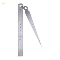 WER Wedge Taper Ruler Welding Taper Feeler Gauge Depth Ruler Hole Inspection Tool