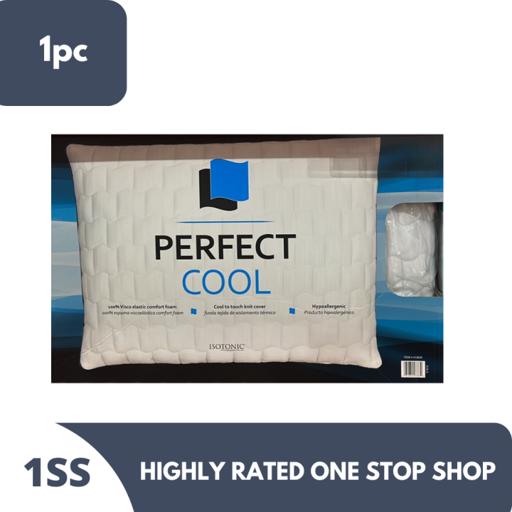 Perfect Cool Memory Foam Pillow (46cm x 61cm) Lazada PH