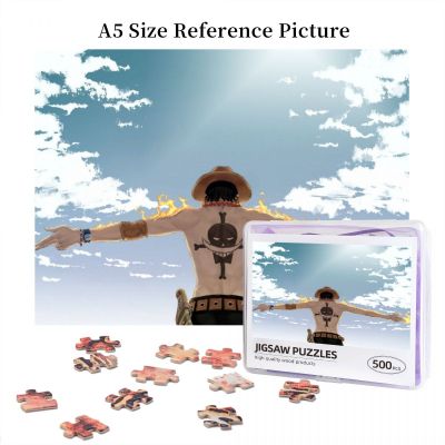 One Piece (2) Wooden Jigsaw Puzzle 500 Pieces Educational Toy Painting Art Decor Decompression toys 500pcs