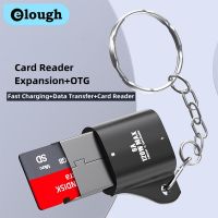 USB 2.0 OTG Adapter 2 In 1 TF Card Reader Type C To USB Adapter OTG Charging Converter Suitable For Computers Mobile Phone