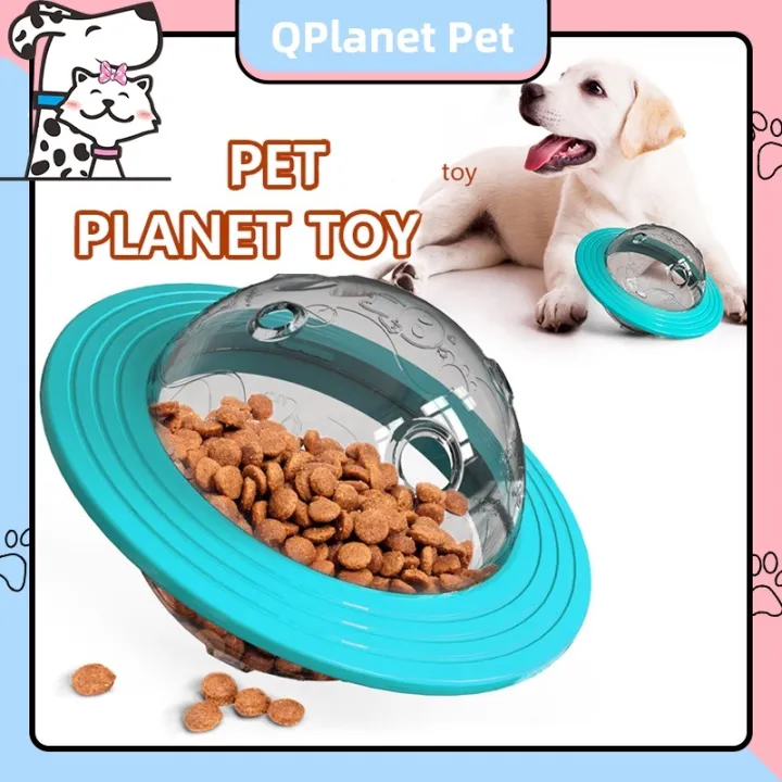 Pet Dog Cat Interactive Treat Ball IQ Training Leaking Leakage