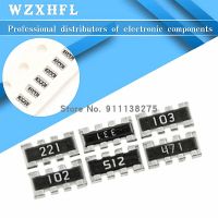 100pcs 0603*4 8P4R 2*4P Network Resistor SMD array 0 ~ 1M 1 10 22 47 100 220 330 470 1K 2.2K 4.7K 10K 22K 47K 100K 220K 470K ohm WATTY Electronics