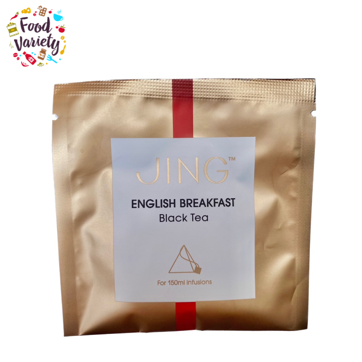 Jing English Breakfast Black Tea Tea Bags 4g จิง อิงลิช เบรกฟาสต์ แบล็ค
