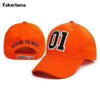 【In-Stock】 Ayesha Online Shop mall Takerlama ทั่วไป Lee 01หมวกผ้าฝ้ายลายทแยงปัก Dukes Of Hazzard OL Boy Unisex Applique หมวกเบสบอล