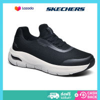 Skechers สเก็ตเชอร์ส รองเท้า ผู้ชาย GOrun Razor Excess Tech Running Shoes-246004-ORBK - Air-Cooled Goga Mat, Dual-Density Outsole, Hyper Pillar Technology, Ortholite, Ultra Go