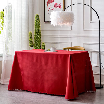 สีทึบผ้าปูโต๊ะพิมพ์ลายและพิมพ์แบบผลักผ้าปูโต๊ะประชุมเหตุการณ์ผ้าปูโต๊ะโฆษณาซักได้