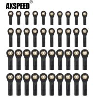 【】 Nahar Trade AXSPEED 20Pcs 1/10รถ RC ชิ้นส่วนของเล่นพลาสติกสีดำ M2/M3 Link ข้อต่อคันชัก