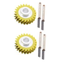 W10112253 Mixer Worm Gear W10380496 Carbon Brushes for KitchenAid 5K45SS 5K5SS Mixers Replace Parts 4162897