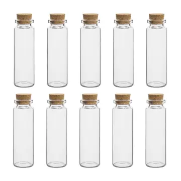 Empty Spell Jars 10 Pcs Small Glass Bottles With Cork Lids Miniature Potion  Bottle For Diy Arts Crafts Decoration