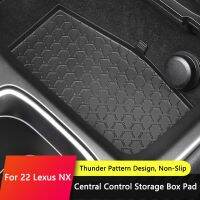 ：》“{： QHCP Car Central Control Storage Box Pad 1Pc TPE Black For Lexus 2022 NX260 350H 400H Trim Waterproof Protective Anti-Slip Mat