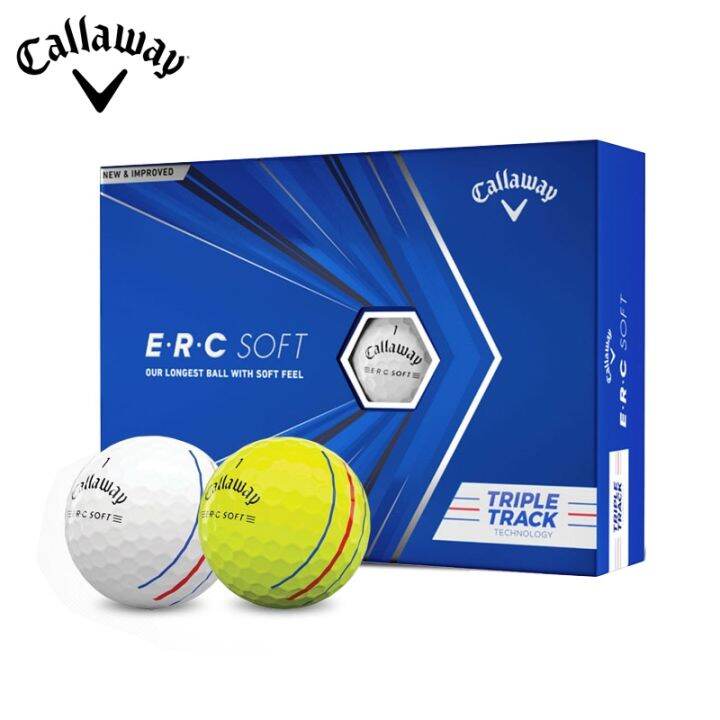 Genuine callaway golf ball new Callaway ERC SOFT graphene threelayer