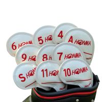 ❄♤Titleist HONMA Mizuno MALBON Red Horse HONMA Golf Clubs Set Of Rod Head Wooden Core Set Of Ball Head Protective Cap Set Of Magnet Closure