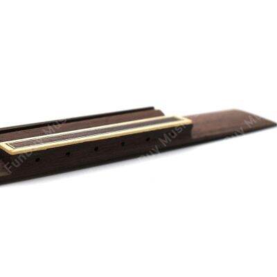 ‘【；】 Rosewood Guitar Bridge For 6 String Acoustic Classical Guitar Wooden Guitar Replacement Parts