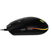 G102 Logitech Esports เมาส์เมาส์เล่นเกมส์ RGB LOL200-8000DPI G102รุ่นที่สองสีดำ