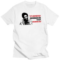 Large mens short sleeves Michael Kiwanuka Quote Its Definitely Encouraged Me To Keep Dreaming Big Tshirt 4XL.5XL.6XL