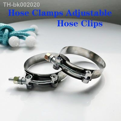△ 304 Stainless Steel Strengthens The Hose Clamp Turbo Super Charger T-Bolt Clamp Silicone Hose T-Bolt Clamp Fuel Hose Clips