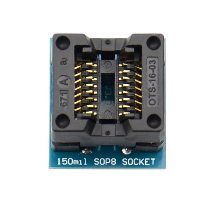 original-soic8-sop8-to-dip8-wide-body-seat-150mil-programmer-adapter-socket-blue-sa602-ic-test-clip-conversion-burner-smart-chip-calculators