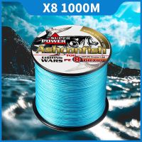 【LZ】▼  Super Longline Fishing Line cabos de pesca fortes PE linhas trançadas 0.1-1.0mm 1000m 8 vertentes 6 lb 10 lb 200 lb 300lb