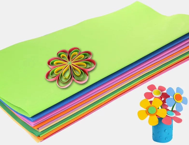 50*50CM/1MM EVA Foam Paper Handmade Foam Sheets Sponge Paper DIY Handcraft  Materials Multicolour