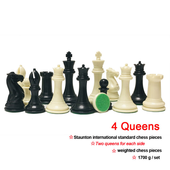 4-queens-ชุดหมากรุก-king-ความสูง-108-มม-staunton-มาตรฐานหมากรุกชิ้นถ่วงน้ำหนักเกมหมากรุกนานาชาติสำหรับ-match-club-ia12-gothi2