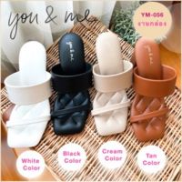 You &amp; Me ( ??Ready to ship) รองเท้าผู้หญิง ส้นสูง รองเท้าเเฟชั่นผู้หญิง YM-056