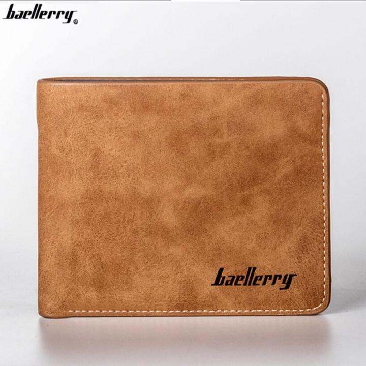 Original Baellerry Top Quality PU Leather High Capacity Men's Wallet ...