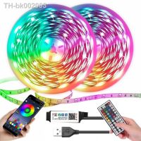 ☞☢ Bluetooth 30M USB Led Strip Lights RGB Infrared Control Luces Luminous Decoration For Living Room 5050 Ribbon Lighting Fita Lamp