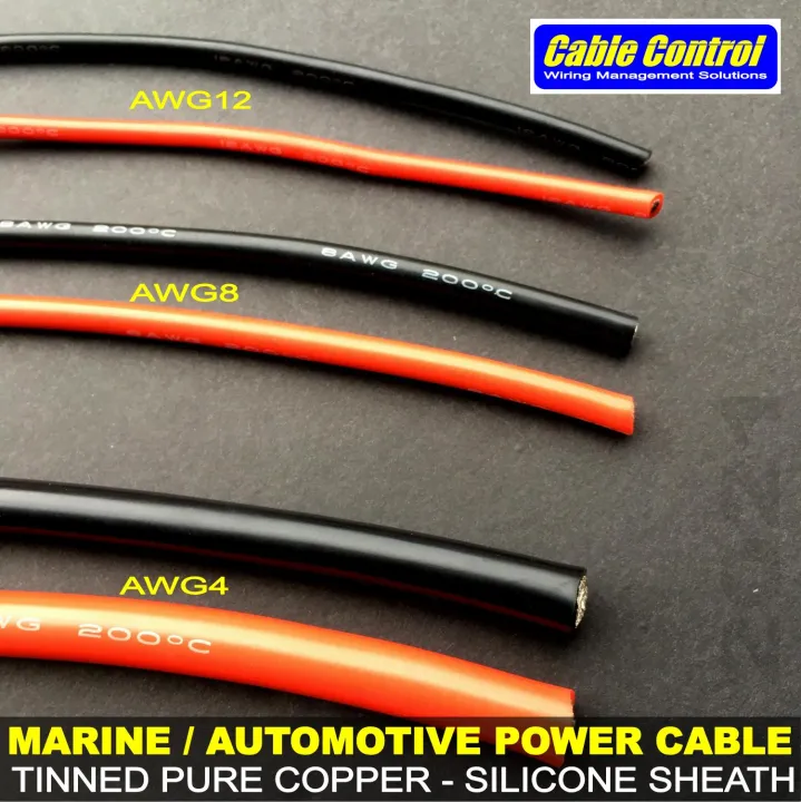 Cable Control MARINE / AUTOMOTIVE Power Cable Tinned OFC ,Marine Grade