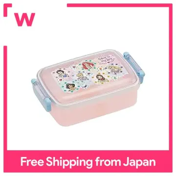 Skater Licensed Disney Princess Microwavable Bento Lunch Box