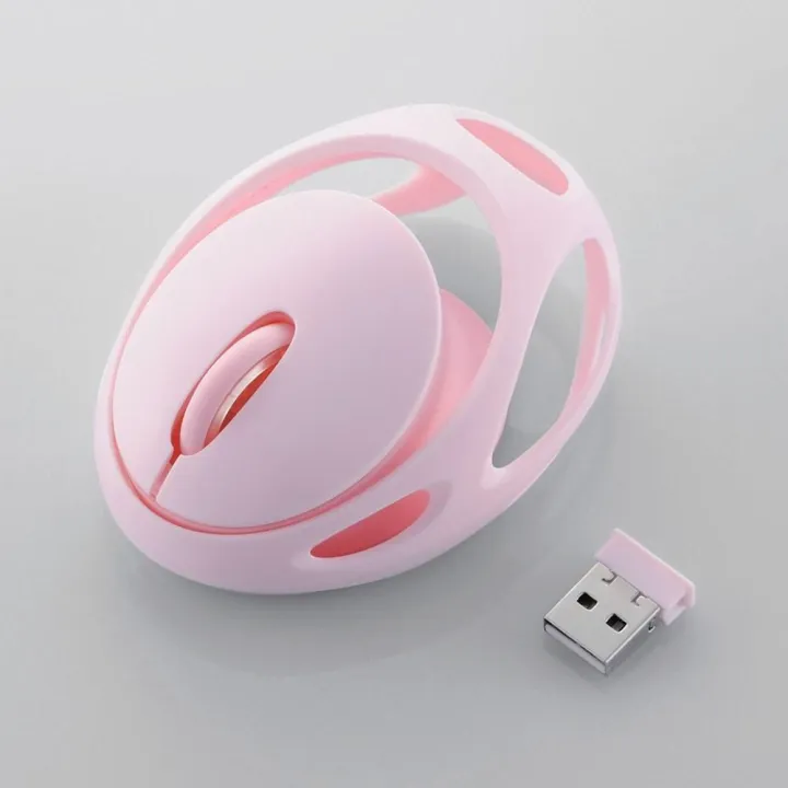 Free Shipping Wireless Mouse Portable Egg Mouse Button Mute Charging ...