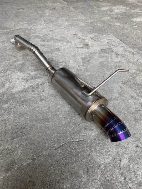 Muffler Rspeed Knalpot Bolt On Honda Jazz Gk5 Burn Tip PNP Lazada