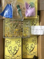 Instock CS Model Aries Mu Saint Seiya Myth Cloth EXM With Shion Head＆Metal Horn Knights Of The Zodiac Anime Action Figure Toys