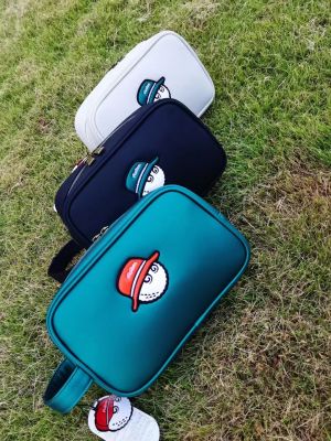 New Golf Malbon double-layer waterproof handbag embroidery wear-resistant handbag multi-functional equipment storage bag