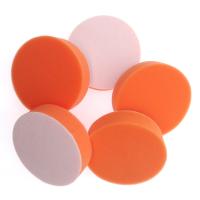 （Kvs auto parts）5Pcs 100Mm Orange Polishing Sponge Buffing Pads Compound Auto Polisher All Purpose For Car Bathroom Kitchen